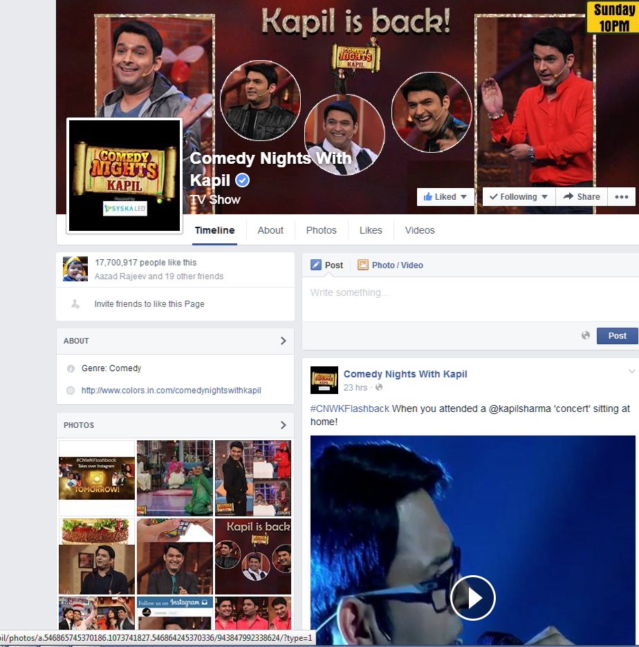 comedy nights with Kapil How Social Media Marketing Helped Centre For Sight To Trend Its Campaign #Lightalife On Twitter