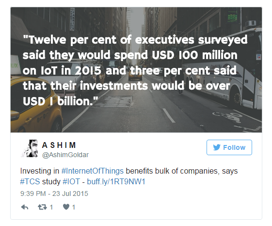Social Media helped TCS augment