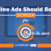 ONline Ads should be on
