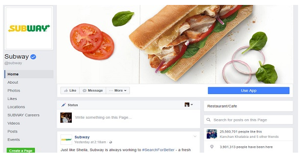 Subway Used Digital Marketing