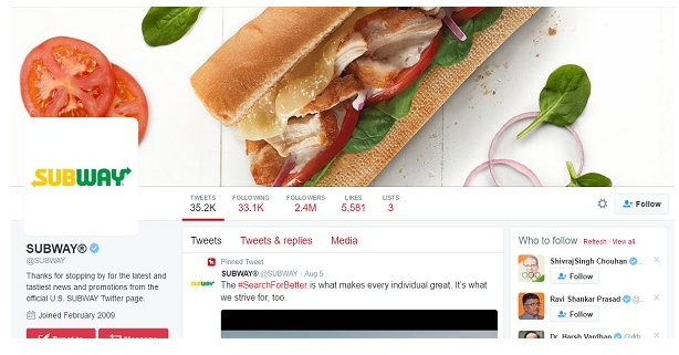 Subway Used Digital Marketing