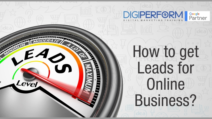 How to get leads for online business?