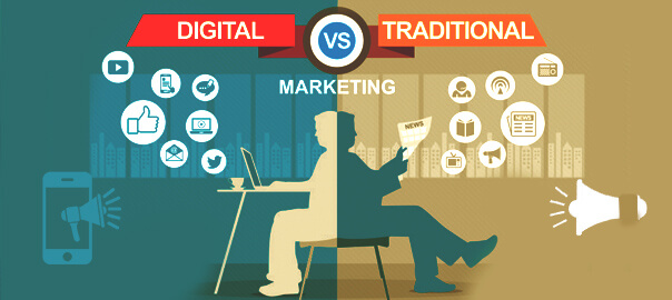 DIGITAL MARKETING VS TRADITIONAL MARKETING