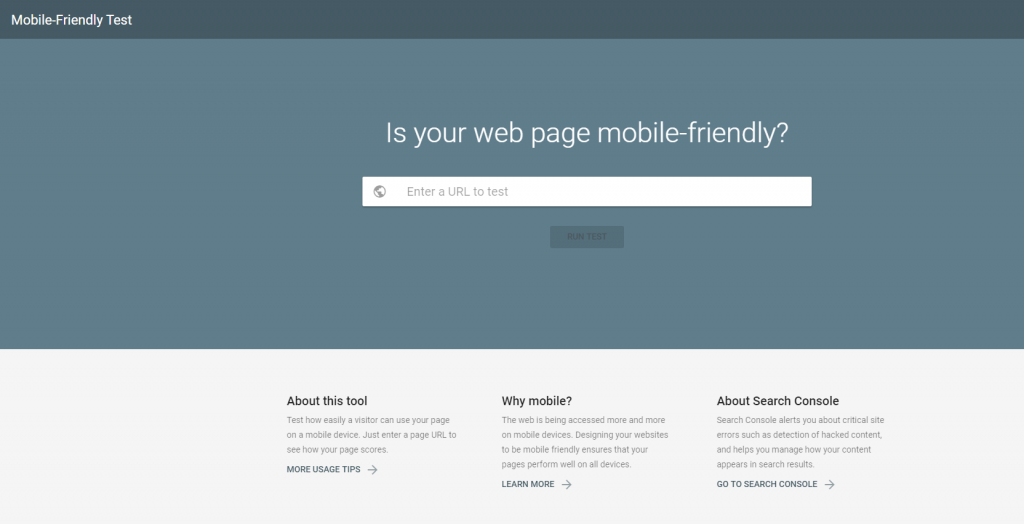 Is your webpage mobile friendly 