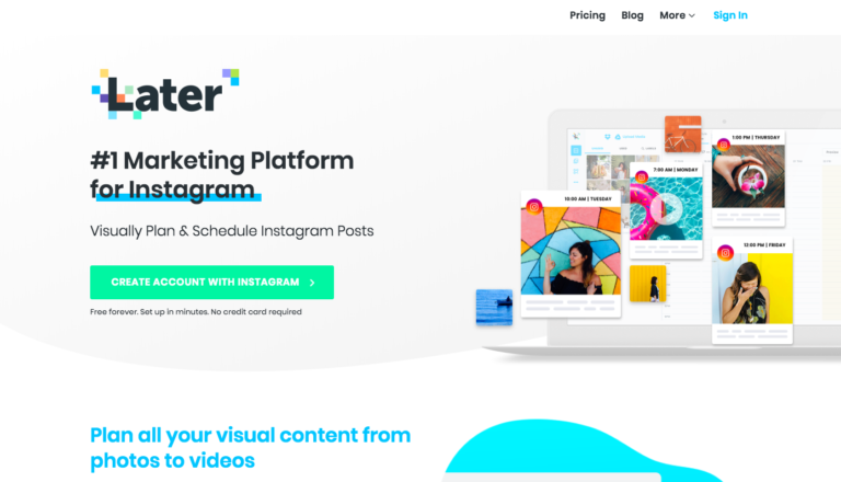 Later-INSTAGRAM SCHEDULES