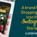 SHOPPING BAG ICON FOR INSTAGRAM STORIES