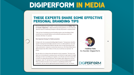 These Experts Share Some Effective Personal Branding Tips