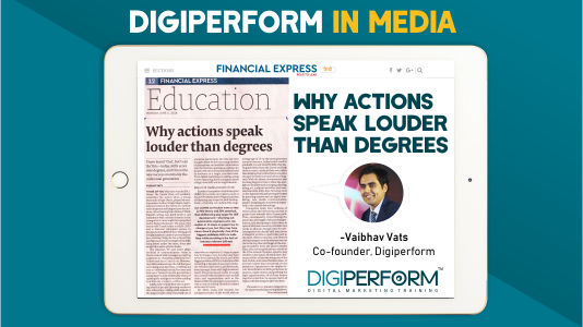 Why Actions Speak Louder Than Degrees