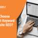 Right Keyword for Website SEO