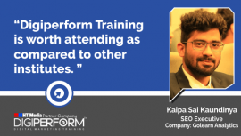 Digiperform Training is worth attending as compared to other institutes.