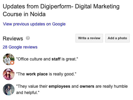 Employee review