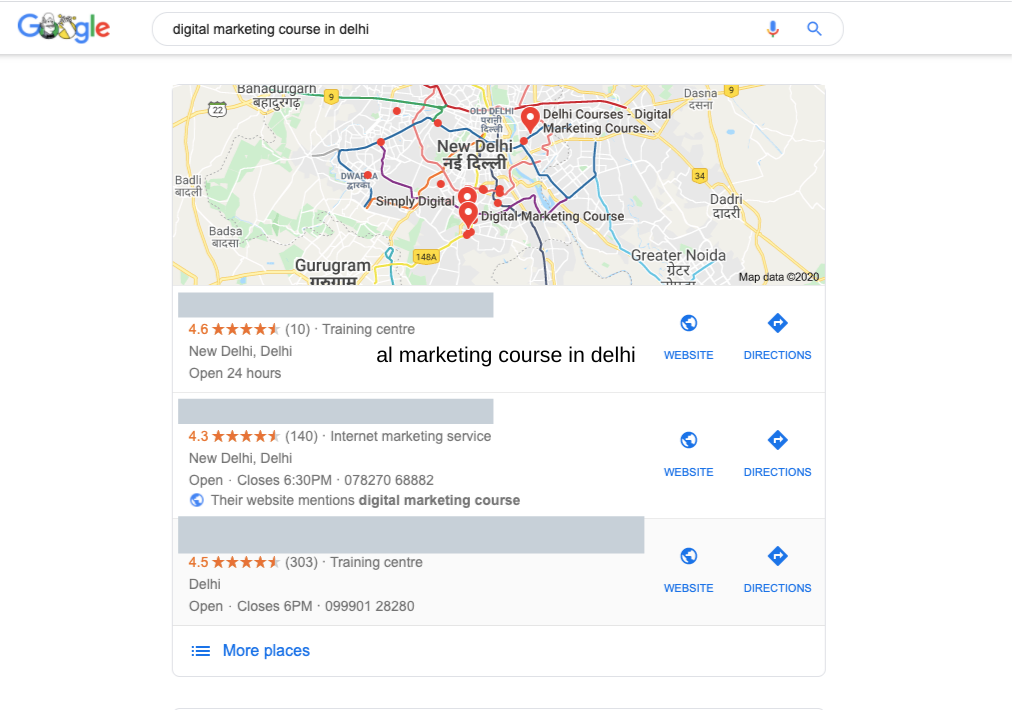 Google my business