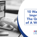 10 Simple Ways To Improve The Quality Of A Website