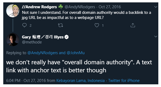 Domain Authority is everything