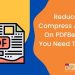 reduce and compress any PDF