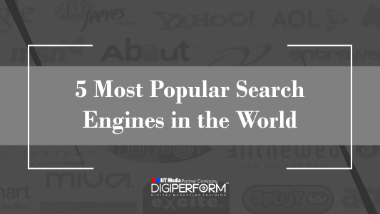 5 Most Popular Search Engines in the World