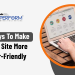 User Friendly website