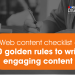 Web Content Checklist