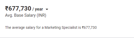 Paid Media Specialist Salary in Noida 