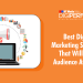 best digital marketing strategies for audience attraction