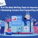 8 of The Best Writing Tools to Improve Your Marketing Content And Copywriting Skills